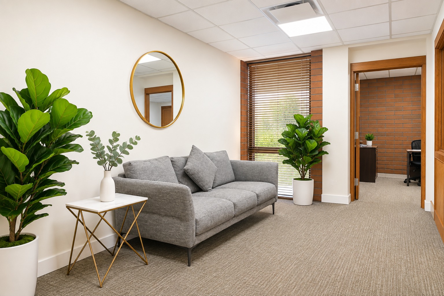 Kamloops office lounge